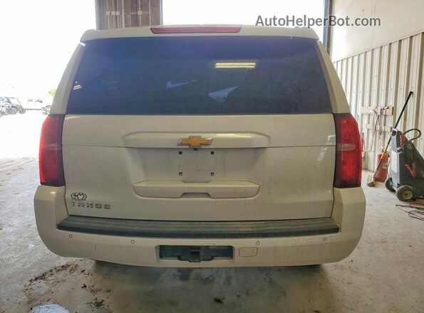 1GNSCBKC5JR143517 2018 CHEVROLET TAHOE White Հետևի տեսք