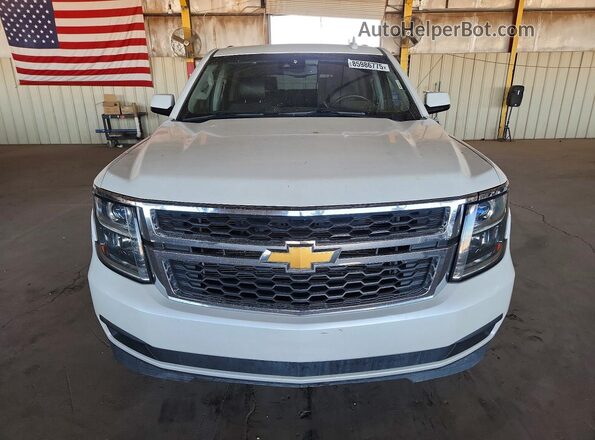 1GNSCBKC6GR165261 2016 CHEVROLET TAHOE White Դիմացի տեսք