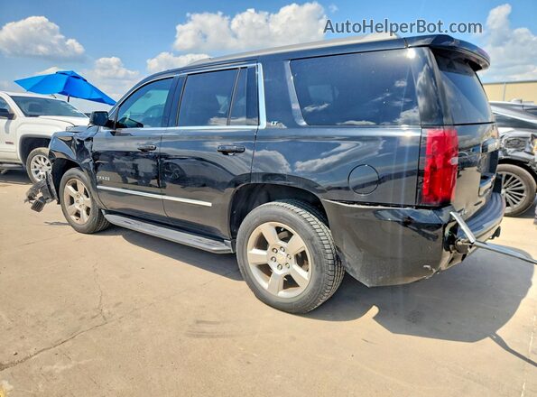 1GNSCBKC6HR347124 2017 CHEVROLET TAHOE Black Задня ліва чверть