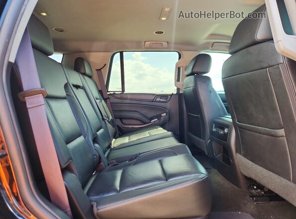 1GNSCBKC6HR347124 2017 CHEVROLET TAHOE Black Вид задньої частини салону