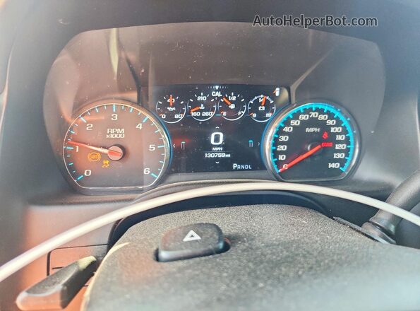 1GNSCBKC6HR347124 2017 CHEVROLET TAHOE Black Вид щитка приладів