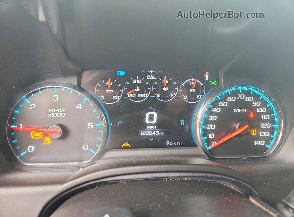 1GNSCBKC6HR406348 2017 CHEVROLET TAHOE Black Instrument cluster view