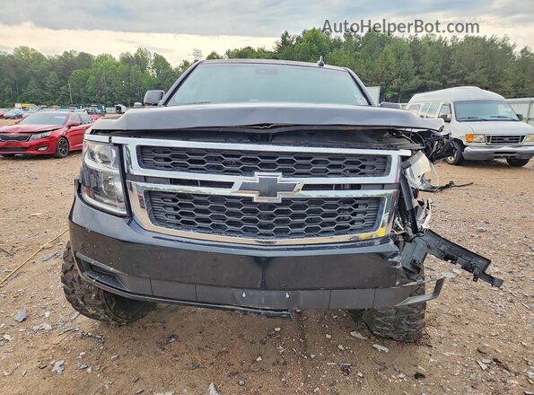 1GNSCBKC6HR406348 2017 CHEVROLET TAHOE Black Front view