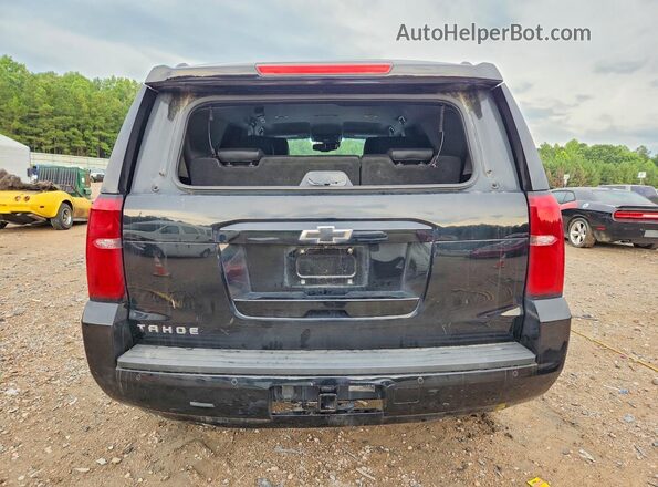 1GNSCBKC6HR406348 2017 CHEVROLET TAHOE Black Rear view