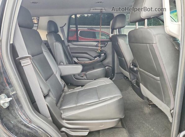 1GNSCBKC6HR406348 2017 CHEVROLET TAHOE Black Rear interior view