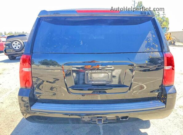 1GNSCBKC6JR119694 2018 CHEVROLET TAHOE Black Vista trasera