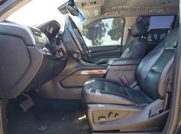 1GNSCBKC6JR119694 2018 CHEVROLET TAHOE Black Vista interior delantera