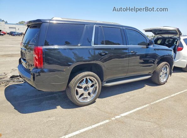 1GNSCBKC6JR119694 2018 CHEVROLET TAHOE Black Trasero derecho