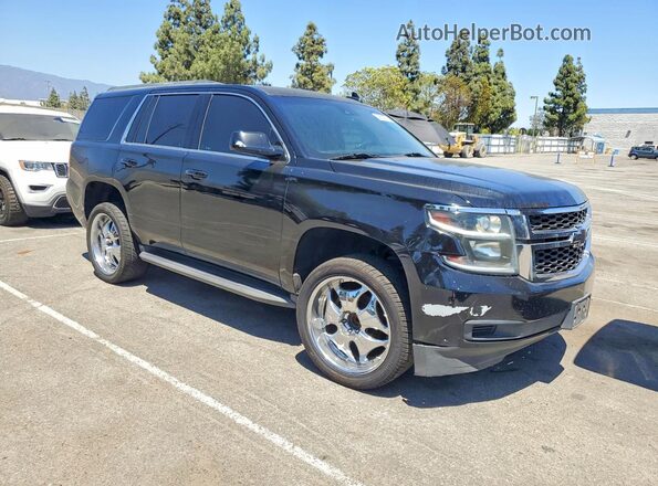 1GNSCBKC6JR119694 2018 CHEVROLET TAHOE Black Delantero derecho