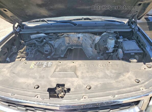 1GNSCBKC6JR119694 2018 CHEVROLET TAHOE Black Vista del compartimento del motor