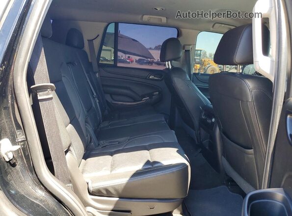 1GNSCBKC6JR119694 2018 CHEVROLET TAHOE Black Vista interior trasera