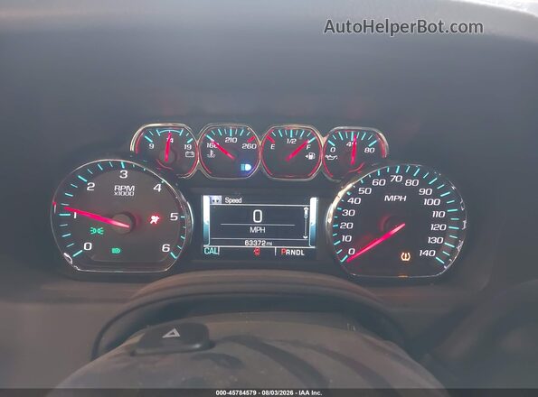 1GNSCBKC6JR292213 2018 CHEVROLET TAHOE Gray Вид задніх сидінь
