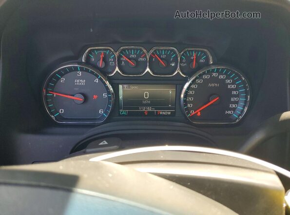 1GNSCBKC8GR335751 2016 CHEVROLET TAHOE Black Vista del cuadro de instrumentos