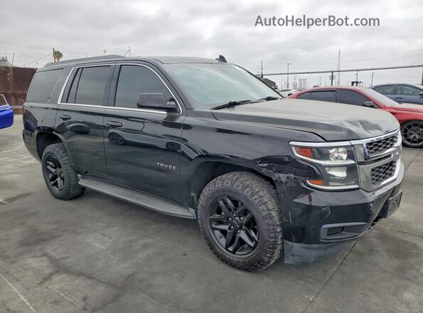 1GNSCBKC8GR335751 2016 CHEVROLET TAHOE Black Delantero derecho