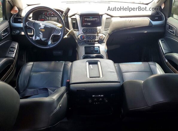 1GNSCBKC8GR335751 2016 CHEVROLET TAHOE Black Vista del salpicadero