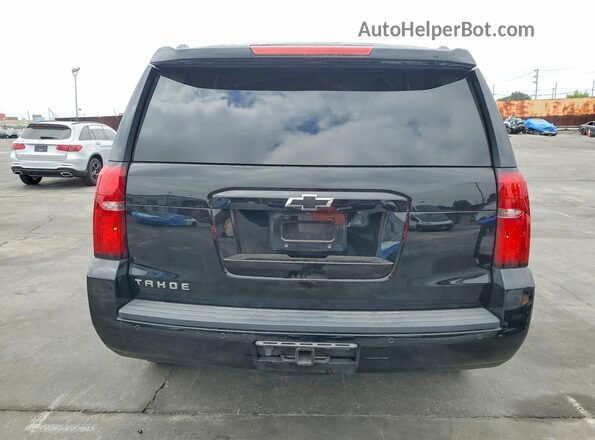 1GNSCBKC8GR335751 2016 CHEVROLET TAHOE Black Vista trasera