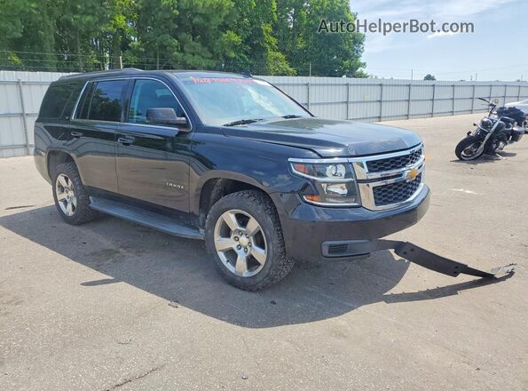 1GNSCBKC8GR400629 2016 CHEVROLET TAHOE Black Передня права чверть