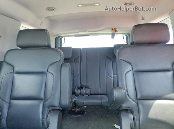 1GNSCBKC8GR400629 2016 CHEVROLET TAHOE Black Вид задніх сидінь