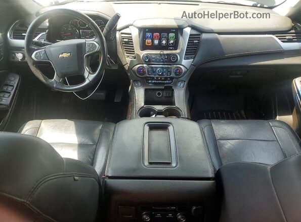 1GNSCBKC8GR400629 2016 CHEVROLET TAHOE Black Вид панелі приладів