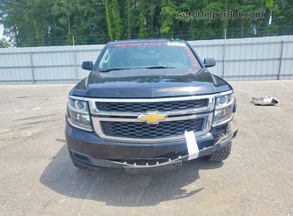 1GNSCBKC8GR400629 2016 CHEVROLET TAHOE Black Вид спереду