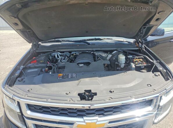 1GNSCBKC8GR400629 2016 CHEVROLET TAHOE Black Вид підкапотного простору