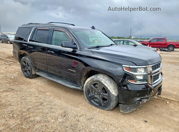 1GNSCBKC8JR148632 2018 CHEVROLET TAHOE Black Передня права чверть