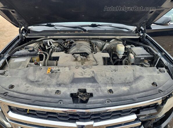 1GNSCBKC8JR148632 2018 CHEVROLET TAHOE Black Вид задньої частини салону