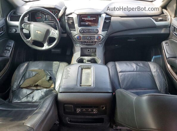 1GNSCBKC9GR389284 2016 CHEVROLET TAHOE Black Dashboard view