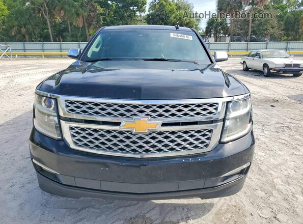 1GNSCBKC9GR389284 2016 CHEVROLET TAHOE Black Front view