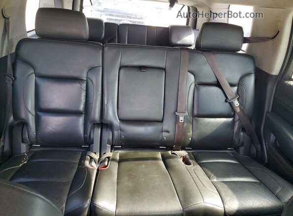 1GNSCBKC9GR389284 2016 CHEVROLET TAHOE Black Rear seats view