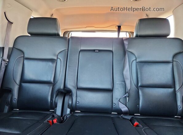 1GNSCBKCXGR215952 2016 CHEVROLET TAHOE Gray Vista de los asientos traseros