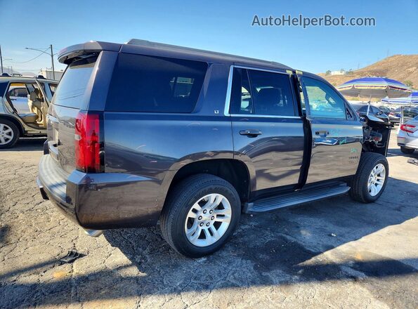 1GNSCBKCXGR215952 2016 CHEVROLET TAHOE Gray Trasero derecho