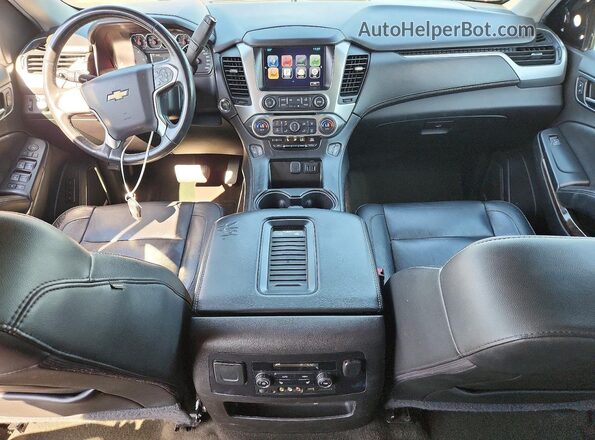 1GNSCBKCXGR215952 2016 CHEVROLET TAHOE Gray Vista del salpicadero