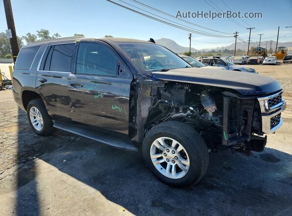 1GNSCBKCXGR215952 2016 CHEVROLET TAHOE Gray Delantero derecho