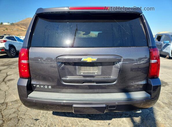 1GNSCBKCXGR215952 2016 CHEVROLET TAHOE Gray Vista trasera