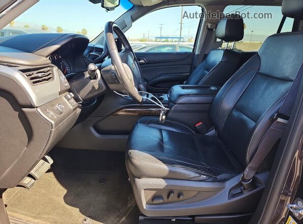 1GNSCBKCXGR215952 2016 CHEVROLET TAHOE Gray Vista interior delantera
