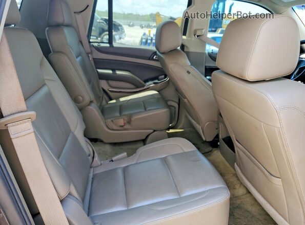 1GNSCBKCXGR248742 2016 CHEVROLET TAHOE Коричневый Вид задних сидений
