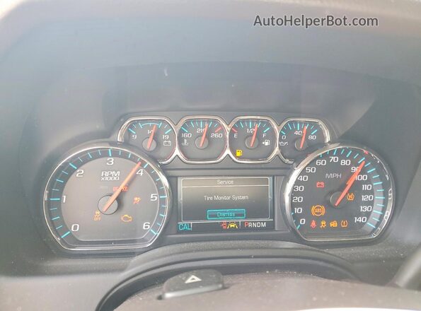 1GNSCBKCXGR248742 2016 CHEVROLET TAHOE Коричневый Вид щитка приборов