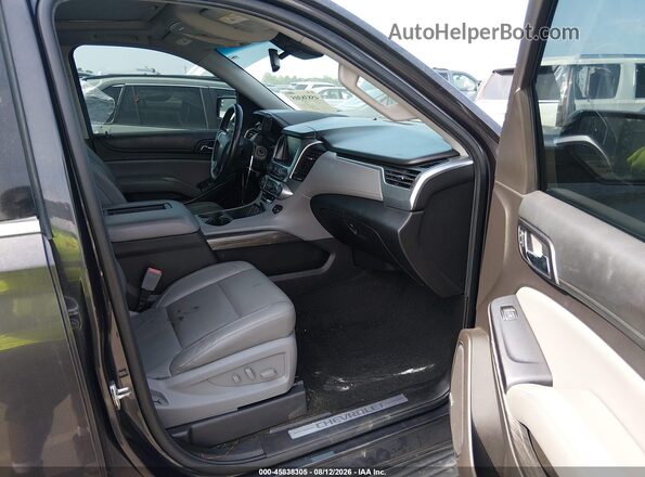 1GNSCBKCXGR271115 2016 CHEVROLET TAHOE Black Front interior view