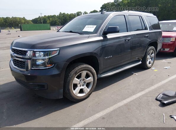 1GNSCBKCXGR271115 2016 CHEVROLET TAHOE Black Front left
