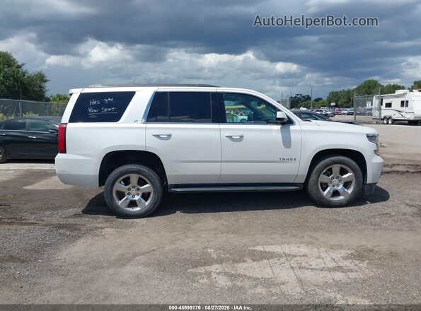 1GNSCBKCXKR257868 2019 CHEVROLET TAHOE White Вид задньої частини салону