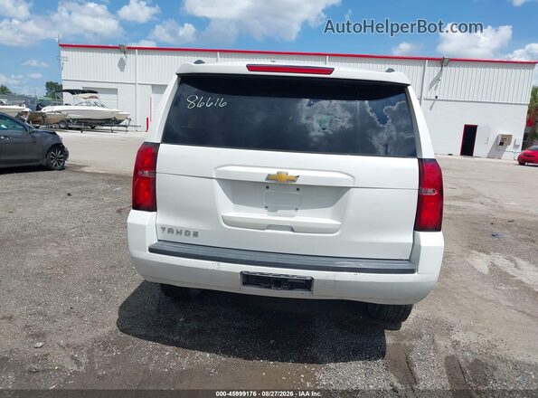 1GNSCBKCXKR257868 2019 CHEVROLET TAHOE White 