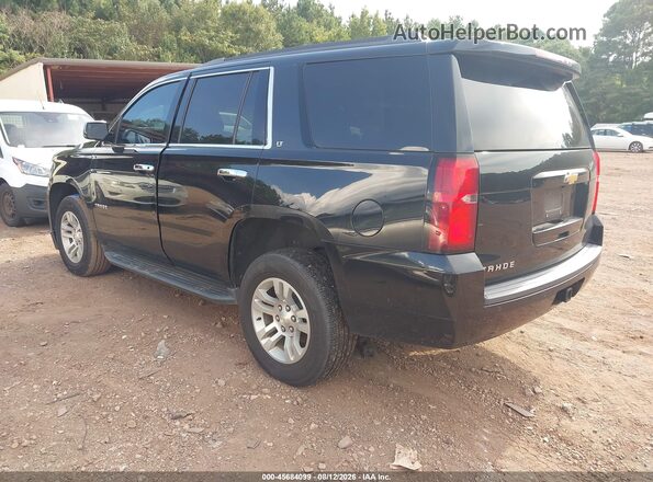 1GNSCBKCXLR308710 2020 CHEVROLET TAHOE Black უკანა მარცხენა