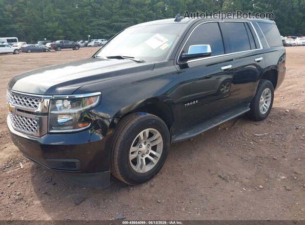 1GNSCBKCXLR308710 2020 CHEVROLET TAHOE Black წინა მარცხენა ხედი სამი მეოთხედიდან