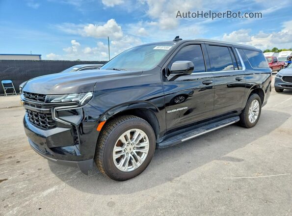 1GNSCBKD2MR217179 2021 CHEVROLET SUBURBAN Black Tył lewy