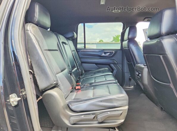 1GNSCBKD2MR217179 2021 CHEVROLET SUBURBAN Black Widok komory silnika