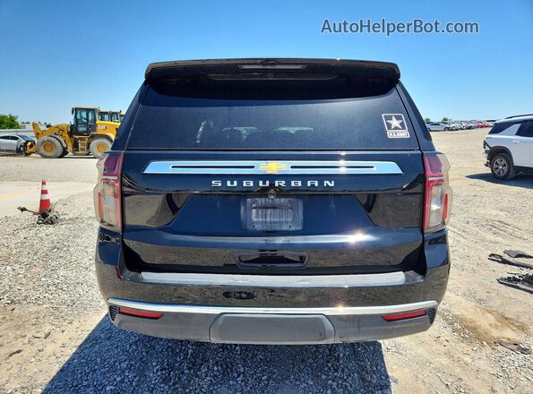 1GNSCBKDXPR271303 2023 CHEVROLET SUBURBAN Black Հետևի տեսք