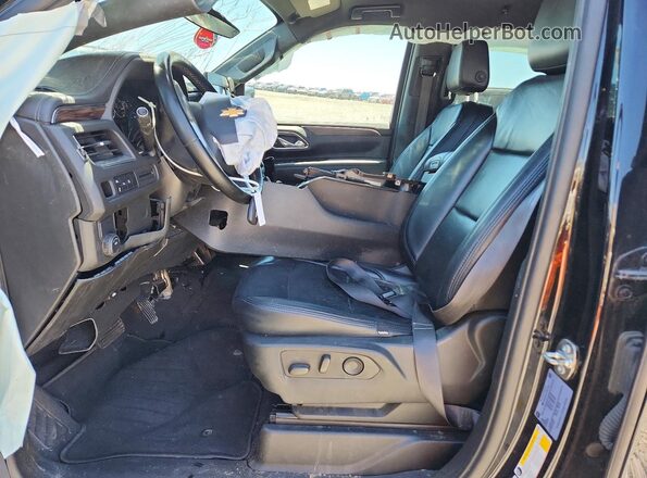 1GNSCBKDXPR271303 2023 CHEVROLET SUBURBAN Black Սալոնի դիմացի տեսք