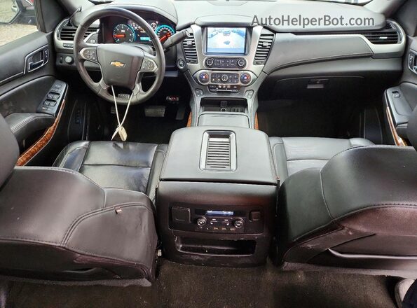 1GNSCCKC0HR219922 2017 CHEVROLET TAHOE Blue Առջևի վահանակի տեսք