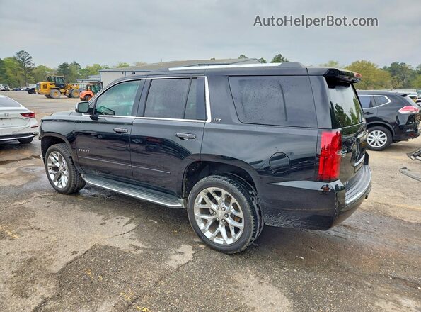 1GNSCCKC1GR406567 2016 CHEVROLET TAHOE Black Rear left